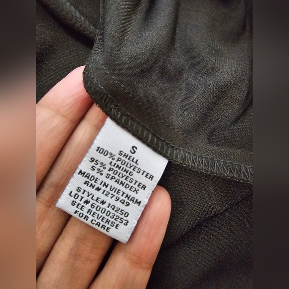 Black Midi Dress - Picture 14 of 14